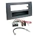 Produktbild Carmedio Volvo XC90 02-14 1-DIN Autoradio Einbauset in original Plug&Play Qualität mit Antennenadapter Radioanschlusskabel Zubehör und Radioblende Einbaurahmen anthrazit