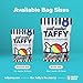 Taffy Shop Superman's Playdough, Lemon Vanilla pudding raspberry Salt Water Taffy – Gourmet Soft Chewy Candy, Bulk Sweet Snack, Fresh Gift & Gluten-Free, 35 Individually Wrapped Pieces (7oz)