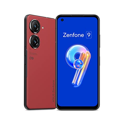 ASUS Zenfone 9 8/128 レッド 本体 Amazon.co.jp: ASUS Smartphone Zenfone 9 Sunset Red ZF9-RD8S128/A