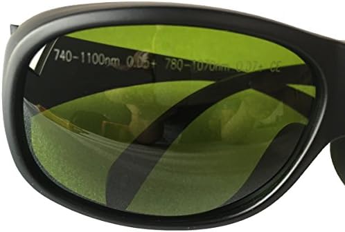 Laser Protective Goggles Glasses 740  780nm DIR L5 & 800  1070nm DIR L7 Safety Glasses for Nd:yag Laser, Diodes Laser Technician
