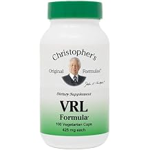 Christophers Original Formulas VRL Formula, Natural Immune Support, 100 Vegetarian Capsules