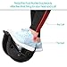 TODO Under Desk Bike Pedal Exerciser Magnetic Mini Exercise Bike for Arm/Leg Exercisers Smooth and Quiet for Home/Office with Portable Handle (green)