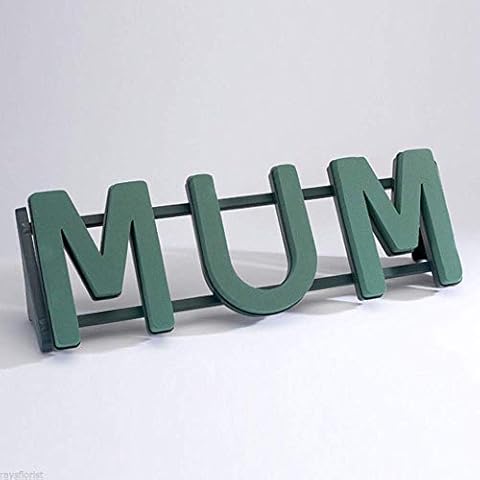 Mum Oasis Funeral Tribute Letters on a Stand Smithers Oasis Cover
