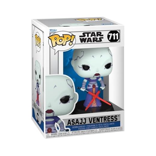 Funko Pop! Star Wars: Clone Wars - Ventress - Star Wars: Clone Wars- Figura de Vinilo Coleccionable - Idea de Regalo - Mercancia Oficial - Juguetes para Niños y Adultos - Sci-Fi Fans