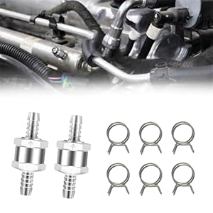 Cutiolly 2PCS 8mm Kraftstoff Rückschlagventil Set