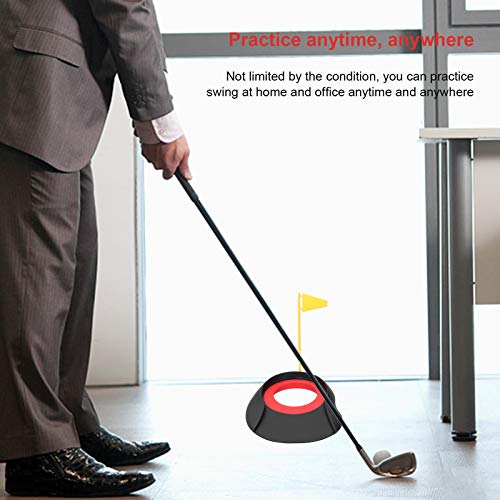 Auxílio de treinamento, copo resistente ao desgaste, com orifício de precisão para taco de bandeira