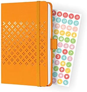 Sigel J2210 Jolie Weekly Planner 2022-9,5 x 15 cm - hardcover - 174 Pages - Orange