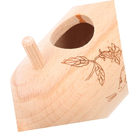 Yardwe Nest Birds Birdhouse Indoor Feeder Wren Windproof Parakeet Cage For Nesting Swing Bird House Garden Wooden Wood Stand Dove Hummingbird Outside Feeding Window Perch Outdoor #TOP6