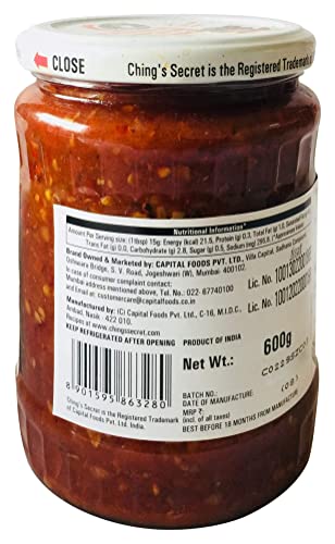 Ching's Schezwan Chutney 600 gms