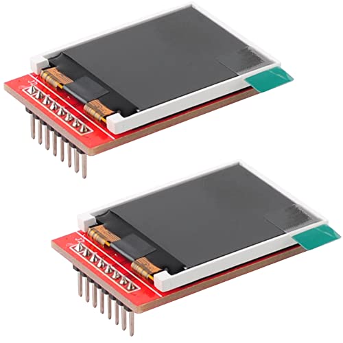 Image of 1.44 inch inch TFT LCD Display Screen SPI Module 3.3V 128x128 ST - 7735S | (Pack of 2) DIYmalls 1.44 inch inch TFT LCD Display Screen 4-Wire SPI Module 3.3V 128x128 ST - 7735S for ESP32 Development Board
