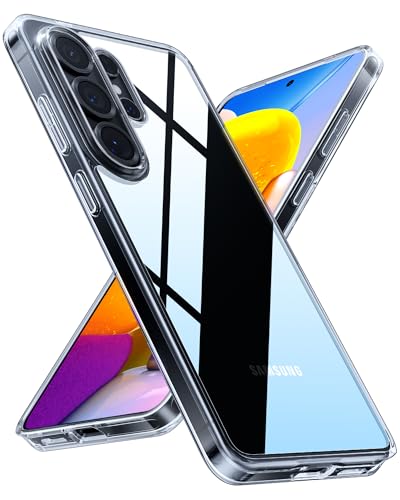 TORRAS for Samsung Galaxy S26 Ultra Case Clear, [2026 Upgraded Non-Yellowing] [12FT Military-Grade Protection] Transparent Slim Case for Samsung S26 Ultra Case Thin, Diamond Clear, Hard, 6.9