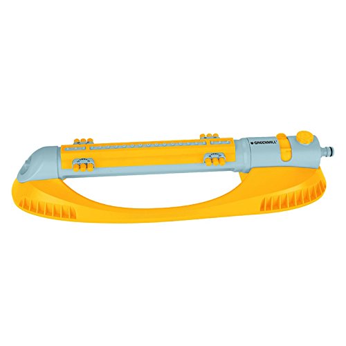 4U-Onlinehandel Cuadrada con Regner 15 – 21 Boquillas – Aspersor giro Sprenger Jardín Riego