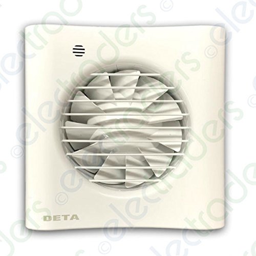 Deta 4603 Axial Extractor Fan 4 Inch / 100mm (Humidistat/Timer Model)