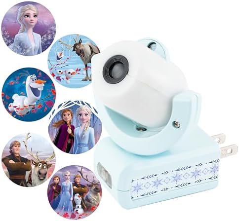 Projectables Disney Frozen Night Light with Dusk to Dawn Sensor