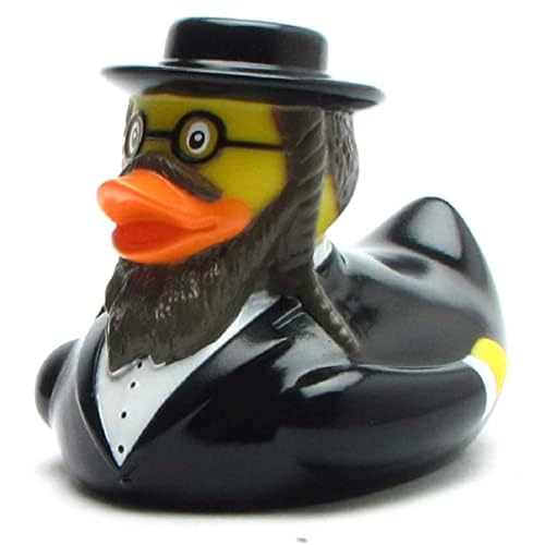 Rabbi Canard de bain I Canard couineur I L 8 cm