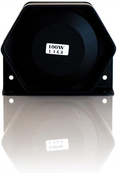 Damega Engineering 100Watt Ultra High Performance Siren Speaker (Capable with Any 100 Watt Siren) Low Profile