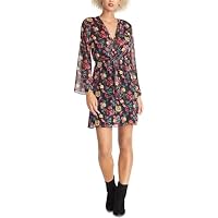RACHEL Rachel Roy Emma vestido de fiesta con lazo floral para