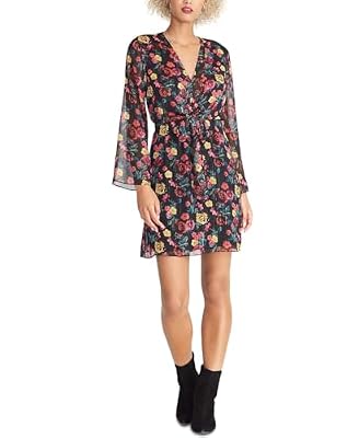 RACHEL Rachel Roy Emma vestido de fiesta con lazo floral para mujer - Negro - Small | Ya disponible en tu tienda friki favorita! En mundofriki.es! RACHEL Rachel Roy Emma vestido de fiesta con lazo floral para mujer - Negro - Small | Ya disponible en tu tienda friki favorita! En mundofriki.es!