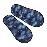 Zapatos De Felpa Estrellado Unisex Hogar Pantuflas Lavable Zapatillas Estar Por Casa Para Spa Viaje Hotel L