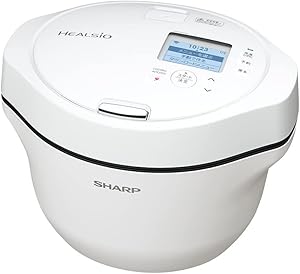 シャープ ヘルシオ ホットクック 電気調理鍋 無水鍋 1.6L 2~4人用 スマホ連携 ホワイト KN-HW16G-W