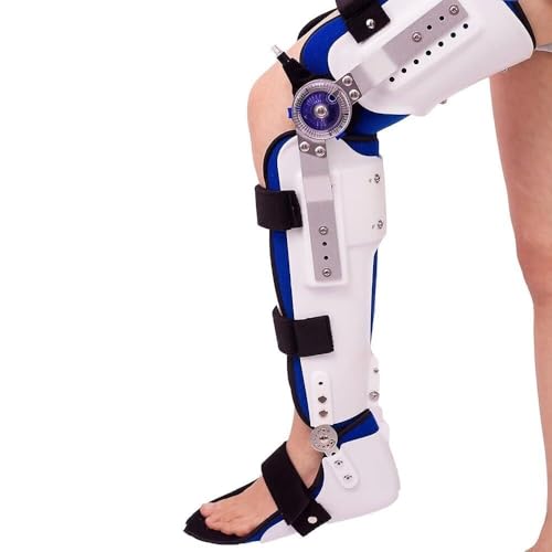 Ortesis para Tobillo y Rodilla Ajustable para Lesiones de Pierna miniatura 1