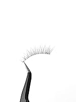 Vista 5 de Gmagictobo Pestañas postizas cortas naturales, paquete de pestañas postizas de volumen ligero, banda transparente, pestañas postizas suaves, paquete