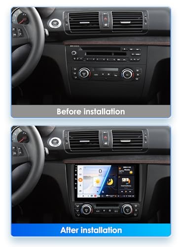 Autoradio GPS BMW E87 E81 E82 E88 2004-2011 Android 15 M6 Pro1 Écran 9 Pouces Carplay - 2