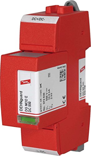 Parafoudre DG SE DC 550 Dehn Söhne avec sécurité maximale contre surtension