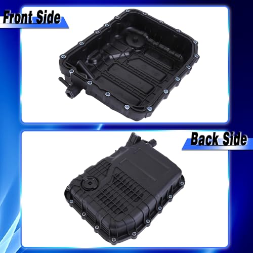 Slakerbe Transmission Oil Pan Drain Plug Kits, 265-856 1346108845 4528026101 4528026100 452803B810 Transmission Oil Pan with Gasket fit for Silverado for Elantra for Sonata for Tucson 2011-2016