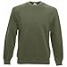 Produktbild Fruit of the Loom Herren, Sweatshirt, Raglan Sweatshirt XXL,Classic Olive