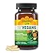 Country Life Max for Vegans - 120 Vegan Capsules - Multivitamin & Mineral Complex - Coenzyme B Vitamins - Digestive Enzyme Blend