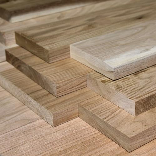 Pack of 2 Butternut 1/4\" Thick, Up to 8\" Wide, 24\" Long. You Choose Width. Thin Solid Wood Lumber Boards (1/4 x 6 x 24)
