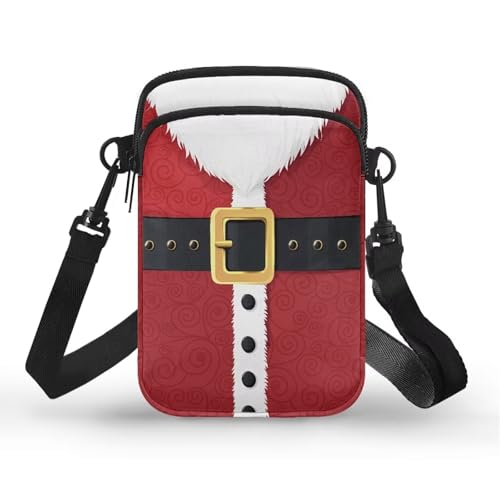 Boatee Santa Claus Womens Cross Body Bag Lightweight Crossbody Purse