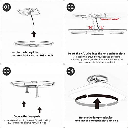 Ocioc Flush Mount Ceiling Light thumb #6