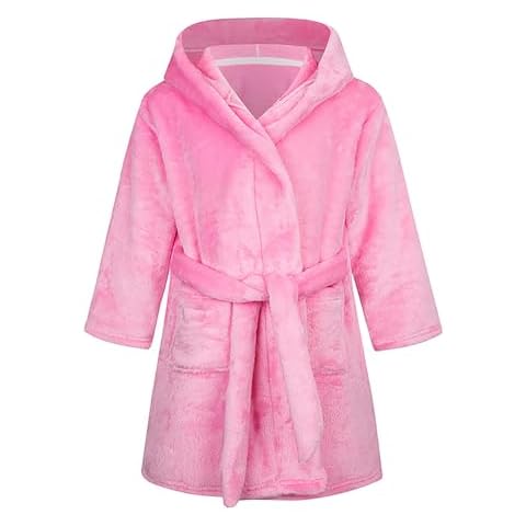 NautySaurs Kids Hooded Fleece Bathrobe Cover