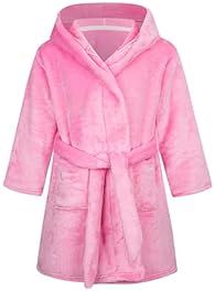 WINNIE Peignoir à Capuche Maille Peluche Pas Cher