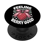 Photo Gallery feeling berry good funny fragola popsockets popgrip adesivo Photo Gallery feeling berry good funny fragola popsockets popgrip adesivo
