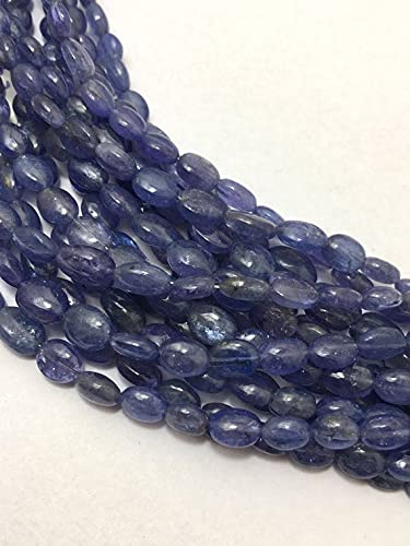 Perles de tanzanite naturelle pour créer vos propres bijoux de soirée faits main