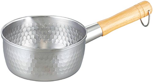 Shimomura Planning 34421 Yukihira Pot, 5.9 inches (15 cm), Professional Model, Hammered, Induction Compatible, Made in Japan