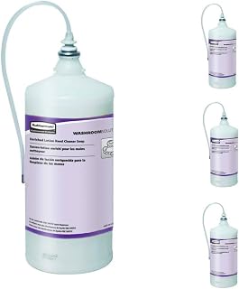 Rubbermaid Commercial Products Enriched Hand Soap Lotion with Moisturizers, Lotion Soap - 1600 ml, Green Certified, Pack of 4