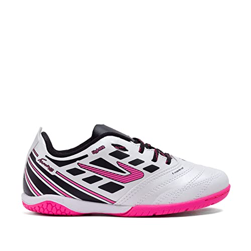 Chuteira Futsal Infantil Topper Falcão TD Branco - 30