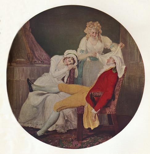 Tableau vintage Murale Wheatley art poster d'époque pour décoration de chambre 60x90cm