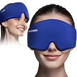 Cooling Gel Eye Mask for Puffy Eyes, Reusable Cold Compress, Soft Gel Fit
