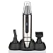 Nose Hair Trimmer,HECARE 3 in 1 Waterproof Stainless Steel Nose & Ear/Bread/Eyebrow Trimmer Kit with Changeable Head for Beard