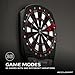 Accudart Meteor Electronic Dartboard - 35 Game Modes - 580 Game Variations - Advanced Features - Dual LED Scoring Displays - Up to 8 Players - Includes 6 Soft-Tip Darts and Replacement Tips