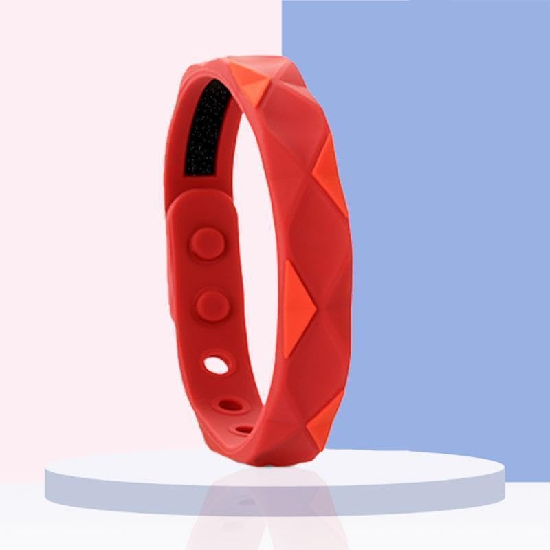 PEIYUI Magnetic Shark Deterrent Bands for Ocean Sports, Swimming, Surfing, Diving(Red)