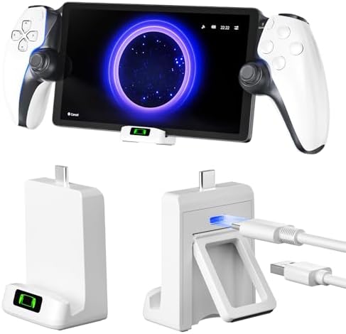 Charging Stand for PS Portal Remote Player, 2.5H Fast Charge Dock Station
