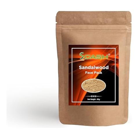 scash Pure Sandalwood Powder - 80g for Face Masks, Skin Care & More Cover
