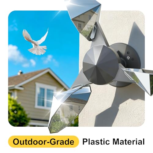 OFFO Bird Reflector, Reflective Pinwheel Wind Spinner, 5.1 Inch by OFFO - Used condition - Image 3