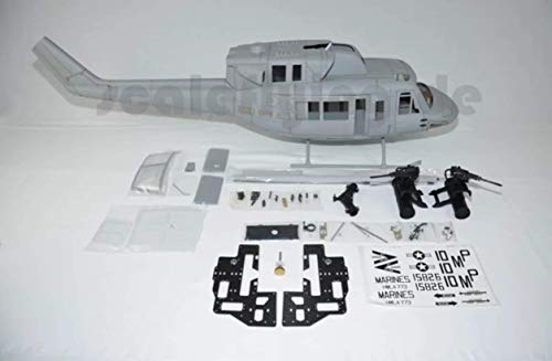 Flight Modal Rc Helicopter 500 Uh-1N Iroquois Pre-Painted Fuselage #TOP1